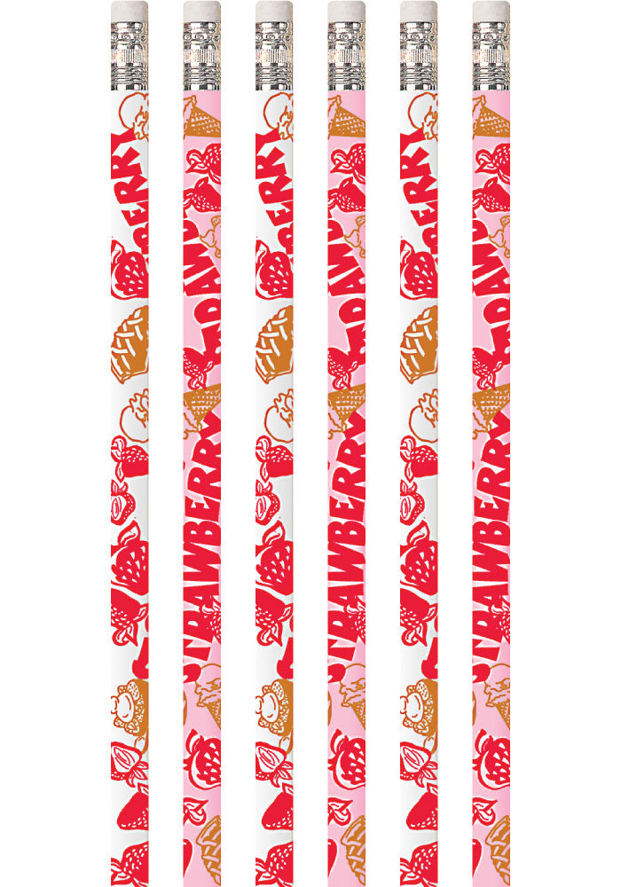 Strawberry - Scented Pencils - Brain Spice