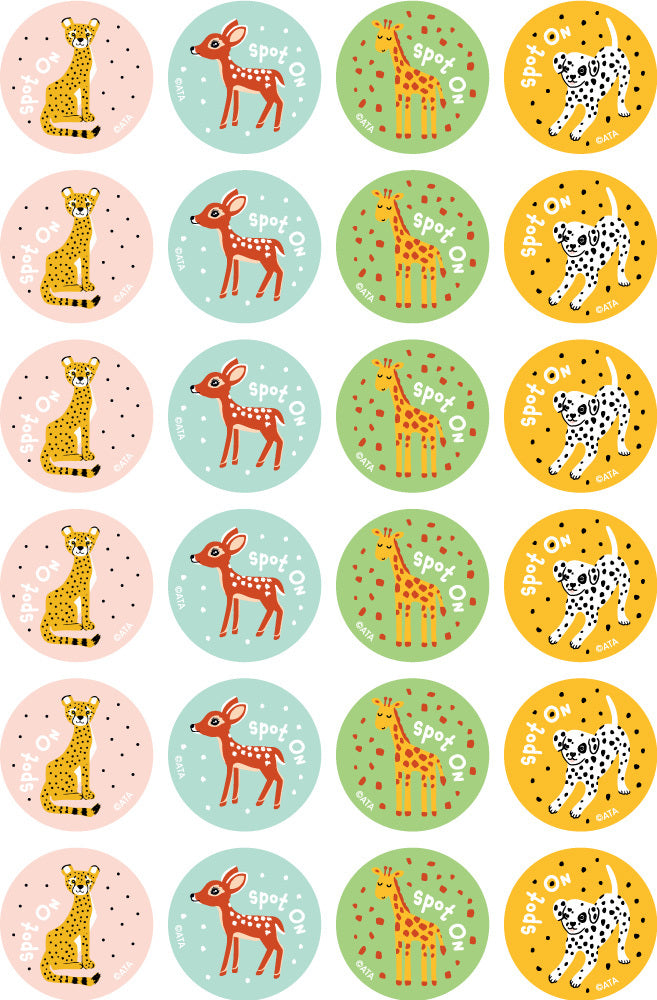 Spot On - Merit Stickers - Brain Spice