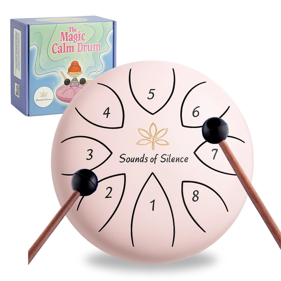 Magic Calm Drum Steel Tongue Drum Gift Set - Brain Spice