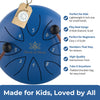 Magic Calm Drum – Steel Tongue Drum Gift Set with Storybook - Brain Spice