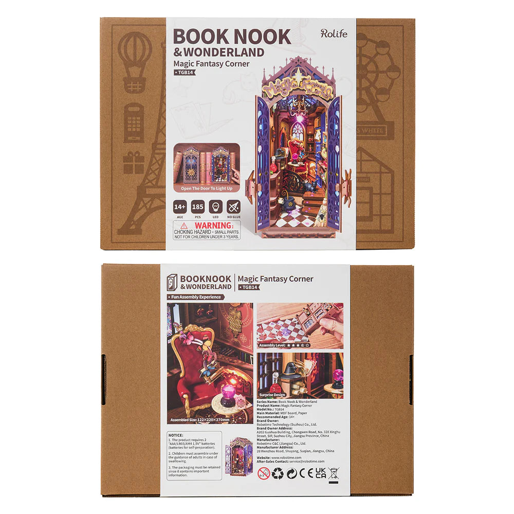 Magic Fantasy Corner - DIY Bookends Kit - ROKR - Brain Spice