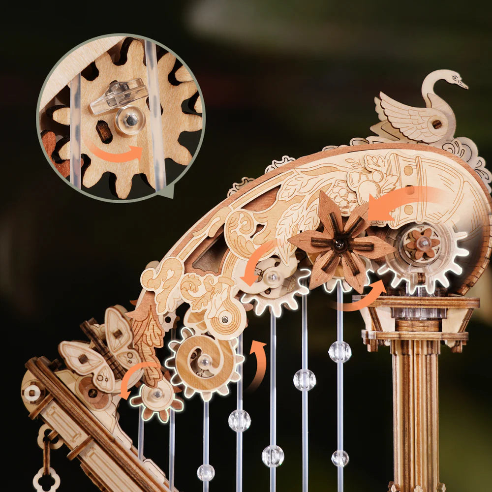 Magic Harp Music Box - Brain Spice
