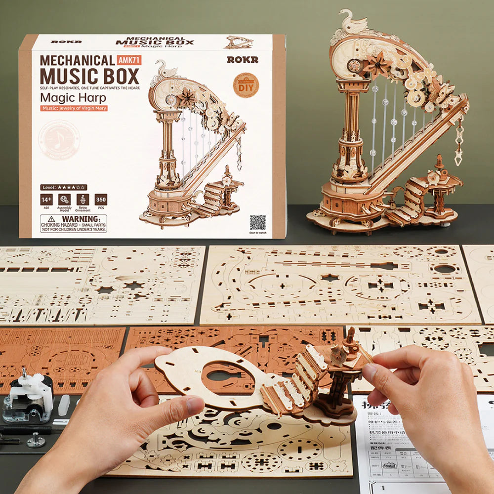 Magic Harp Music Box - Brain Spice