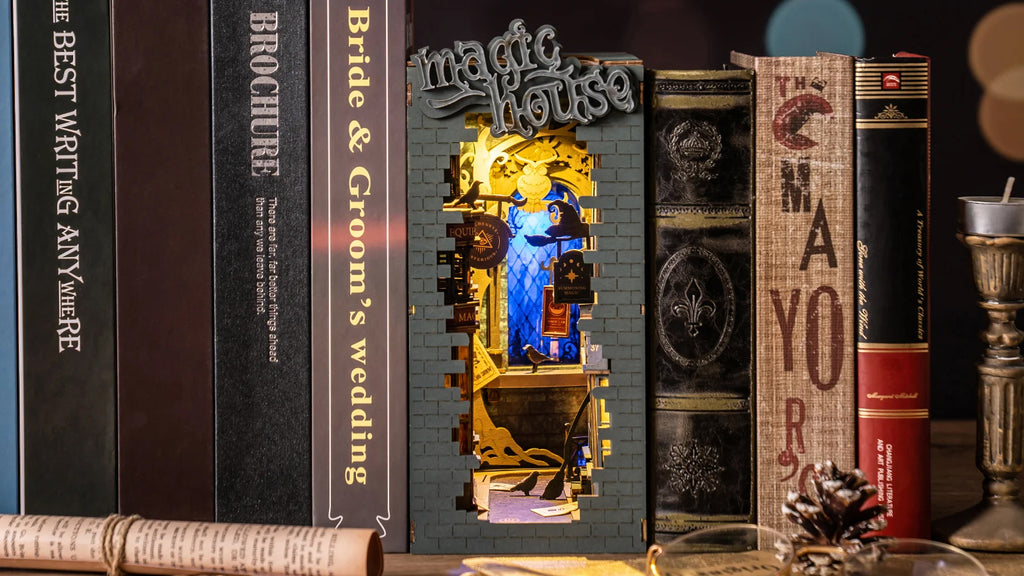 Magic House - DIY Bookends Kit - ROKR - Brain Spice