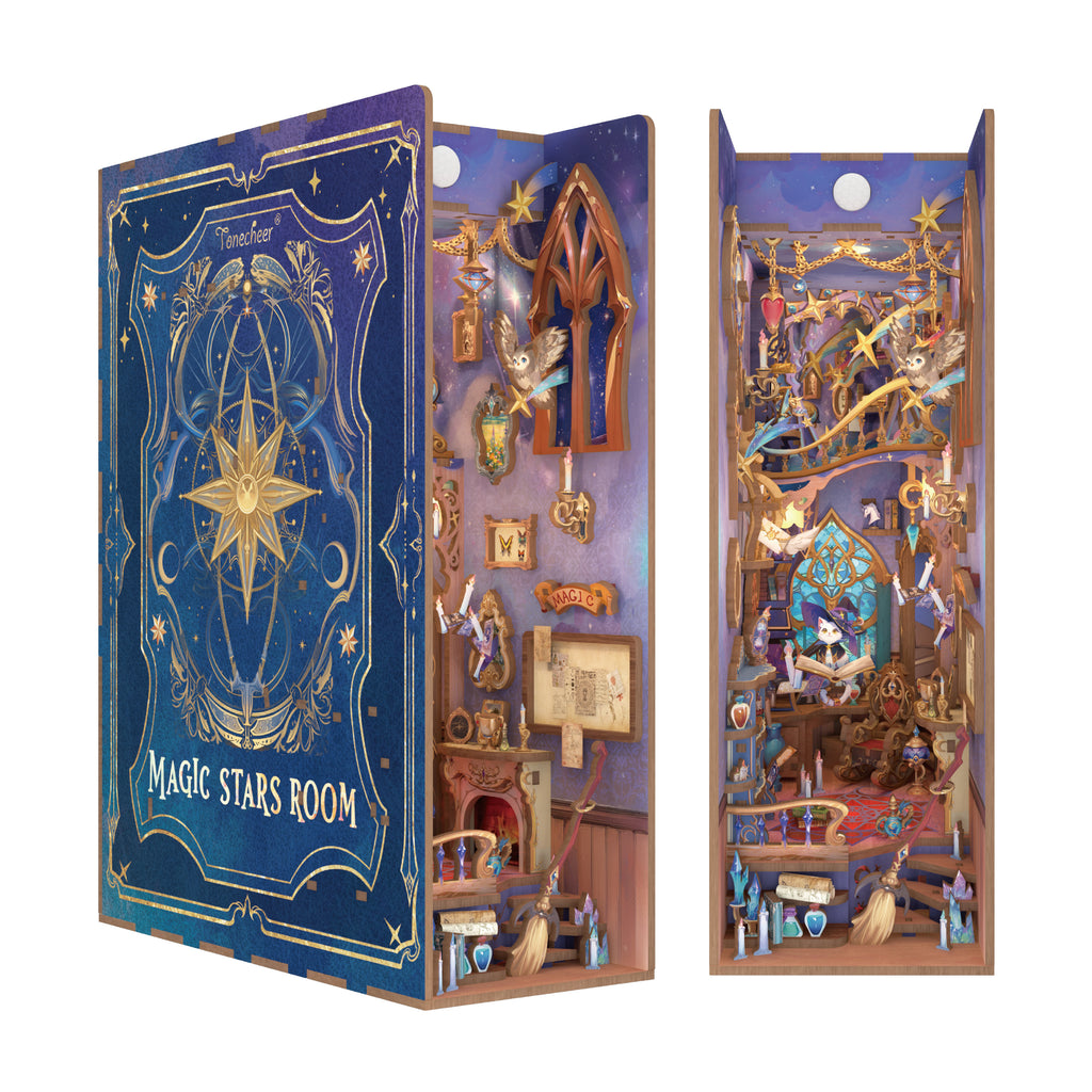 Magic Stars Room - Book Nook Kit - Brain Spice