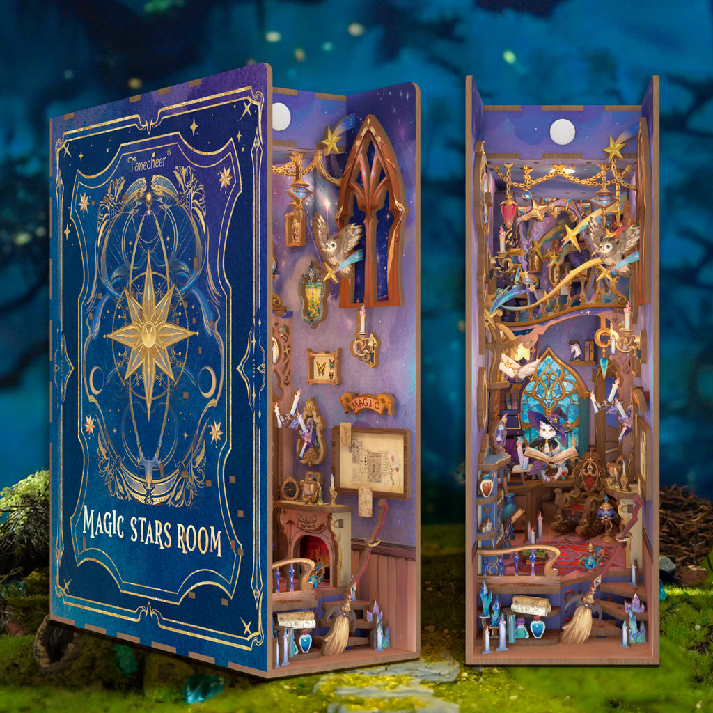 Magic Stars Room - Book Nook Kit - Brain Spice