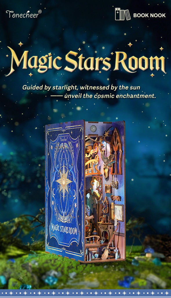 Magic Stars Room - Book Nook Kit - Brain Spice
