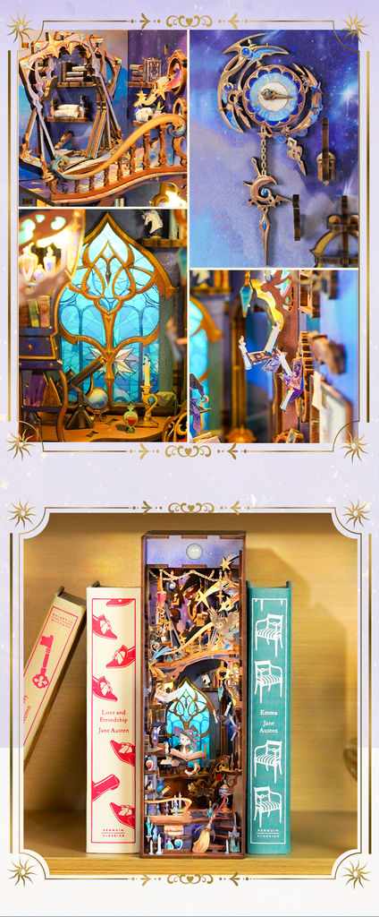 Magic Stars Room - Book Nook Kit - Brain Spice