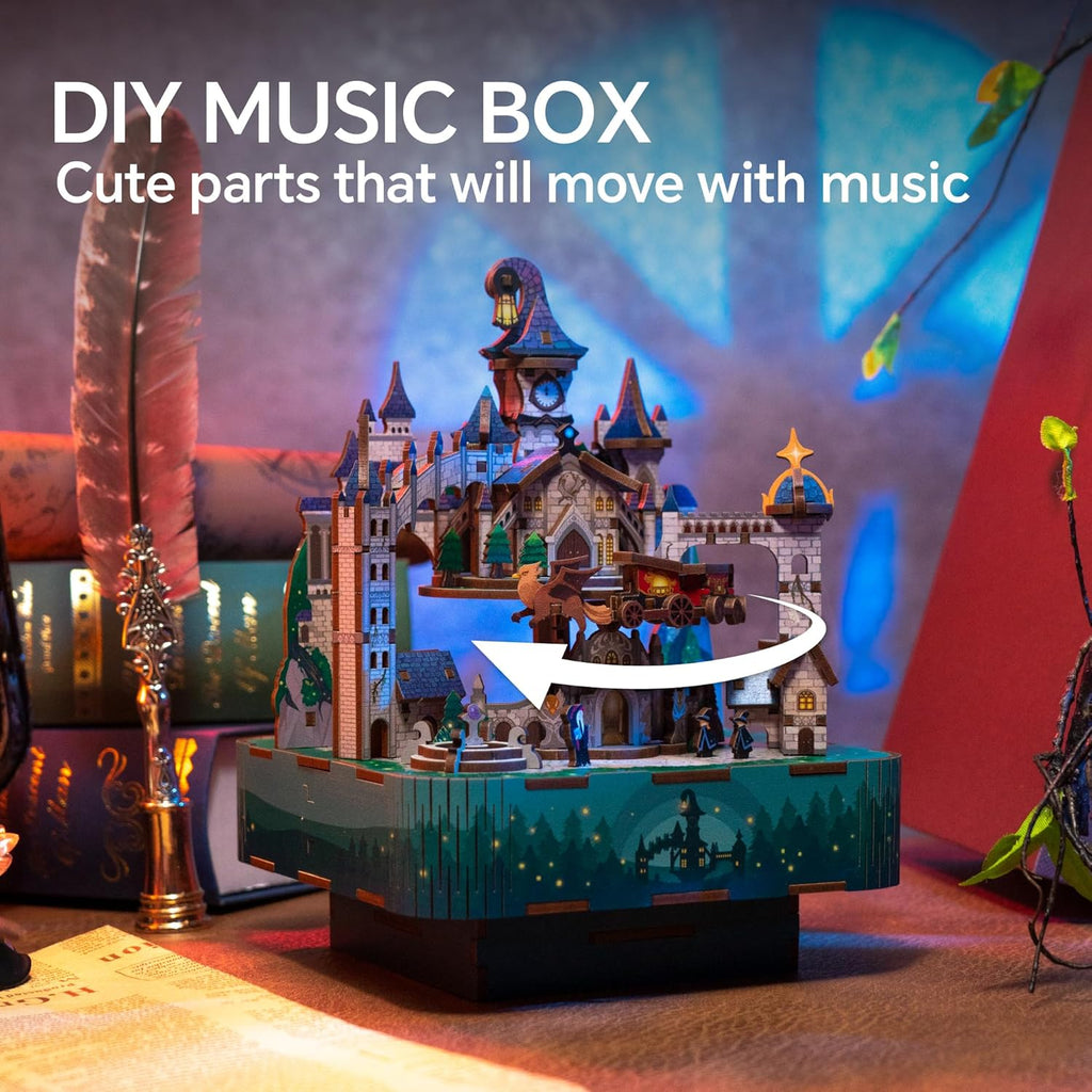 Magical Castle - Music Box Kit - Brain Spice