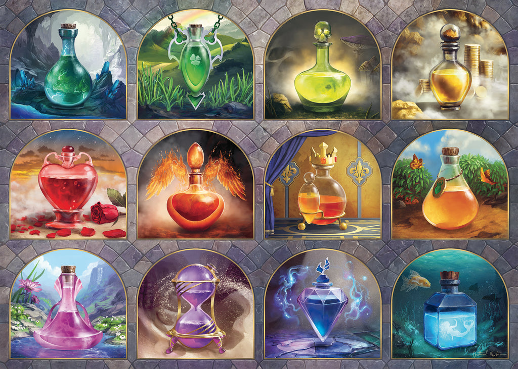 Magical Potions - Jigsaw 1000pc - Brain Spice