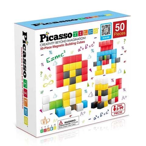 Magnetic Cubes - 50pcs - Brain Spice