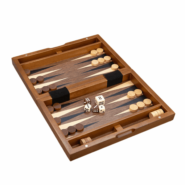 Magnetic Travel Backgammon Set 9inch - Brain Spice
