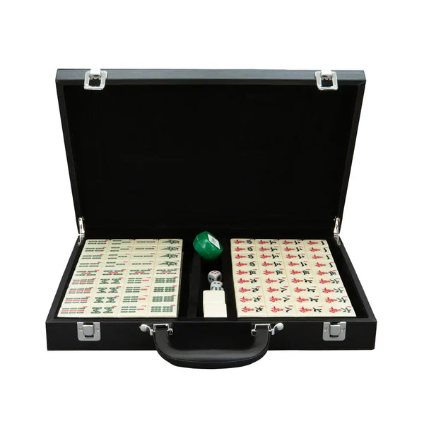 Mahjong - Hong Kong Style - PU Leather Attache Case - Brain Spice