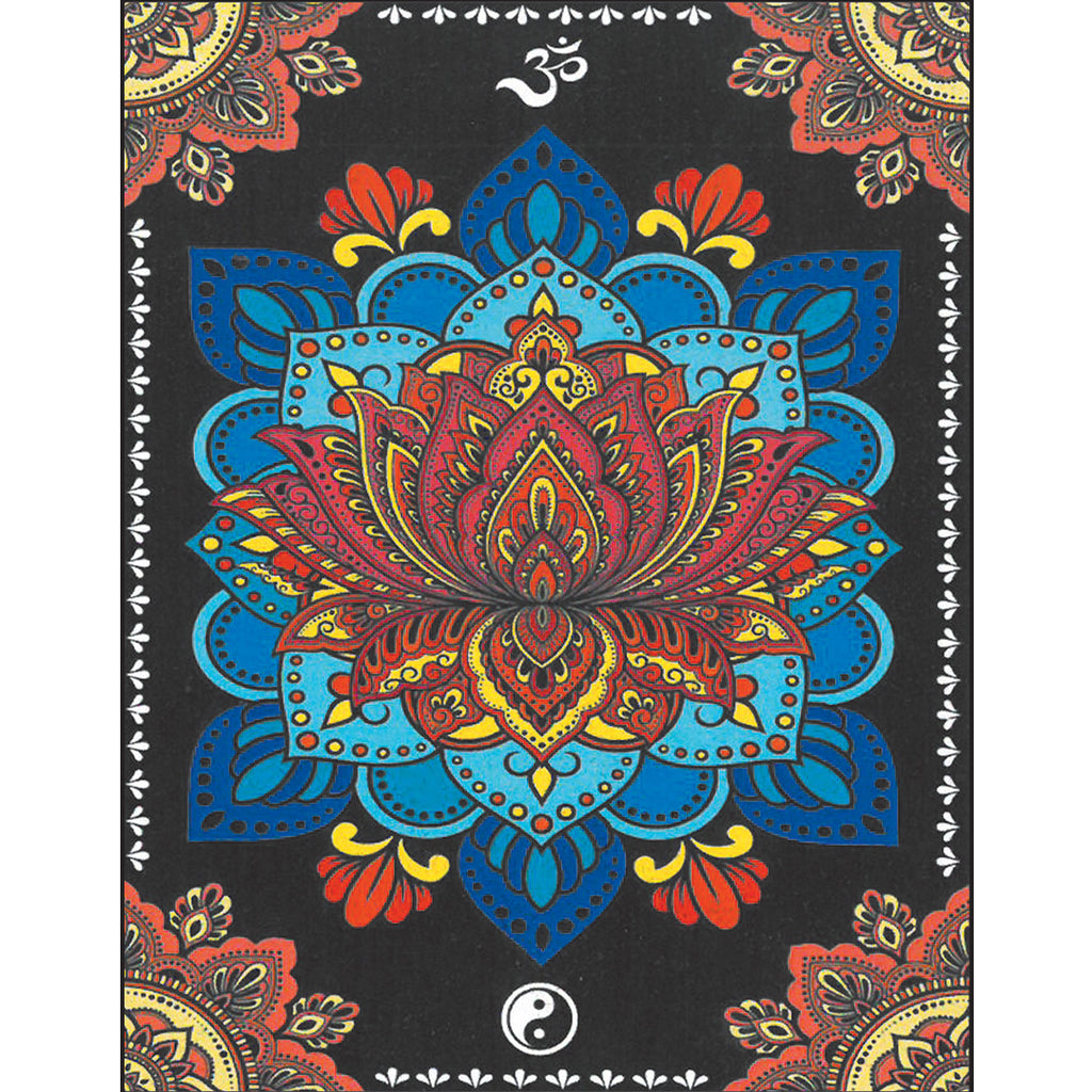 Mandala Loto - Large Poster - Brain Spice
