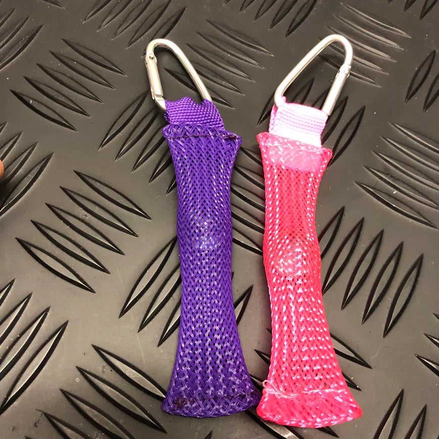 Marble Mesh Fidget Keyring - Brain Spice