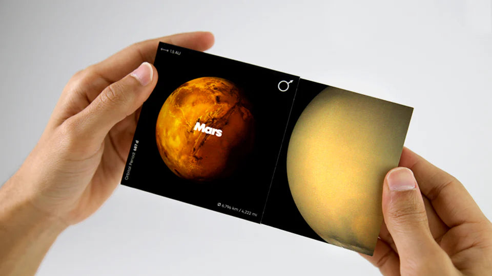 Mars Flipbook - The Solar System Collection - Brain Spice