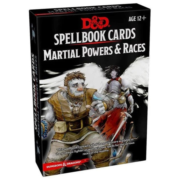 Martial Powers & Races Deck - D&D Spellbook Cards 2017 Edition (61 Cards) - Brain Spice