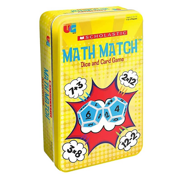 Maths Match Game in Tin - Brain Spice