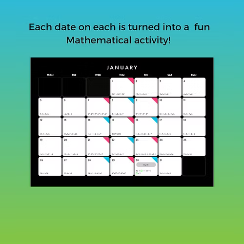 MathematiCalendar - Brain Spice