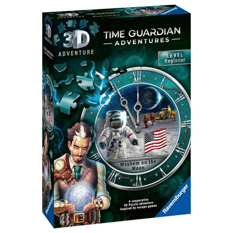 Mayhem on the Moon - Time Guardian Adventures 3D Jigsaw - 216pc - Brain Spice
