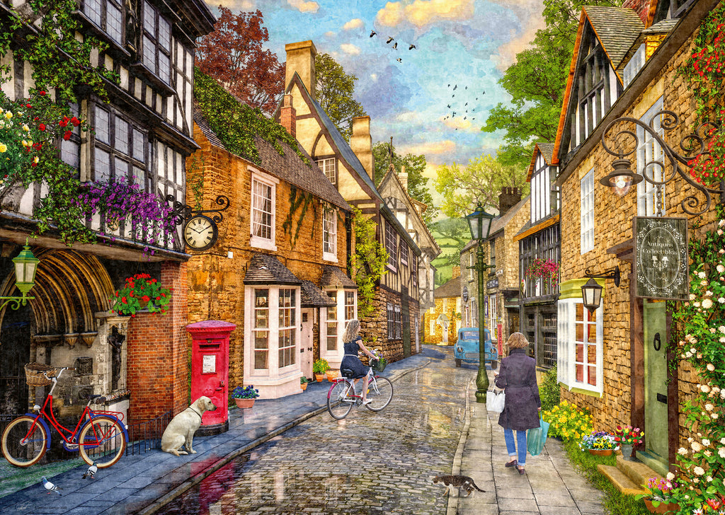 Meadow Hill Lane - Jigsaw 1000pc - Brain Spice