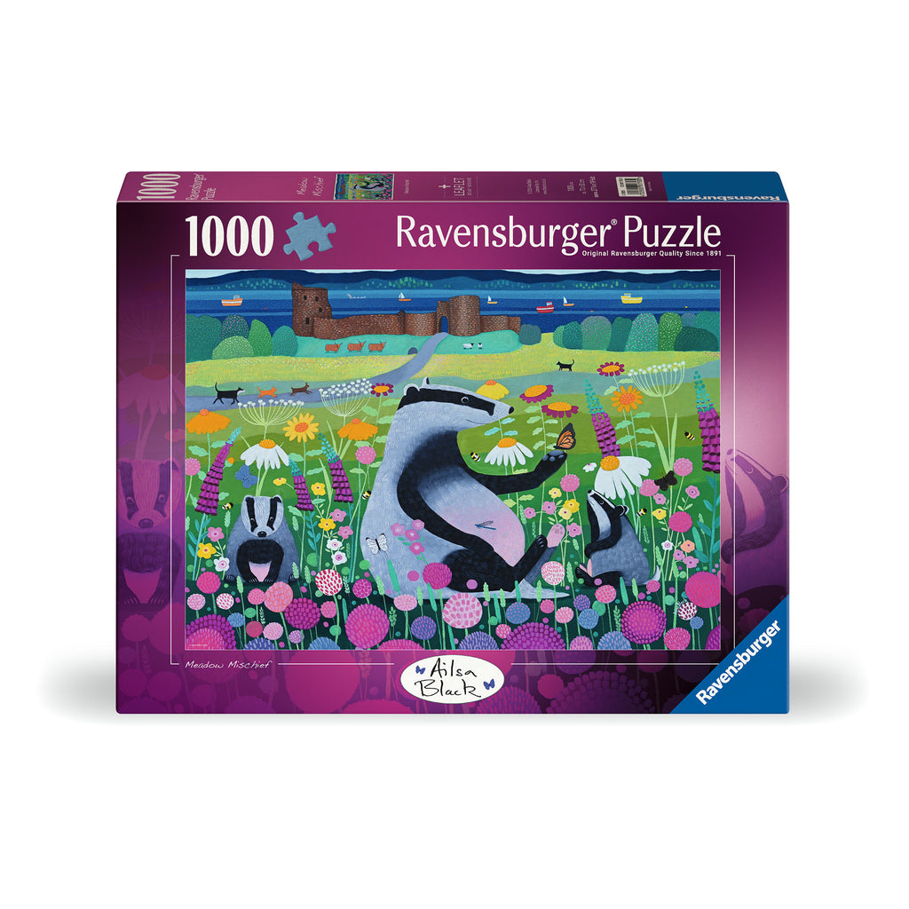 Meadow Mischief - Jigsaw 1000pc - Brain Spice