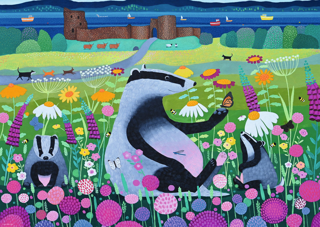 Meadow Mischief - Jigsaw 1000pc - Brain Spice