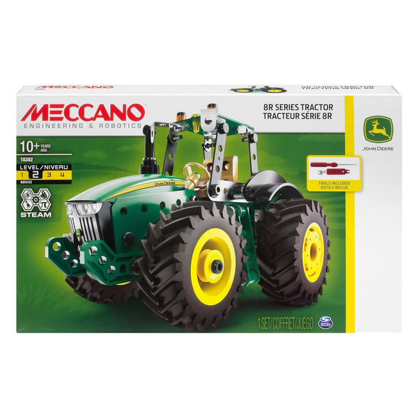 Meccano John Deere 8R Tractor - Brain Spice