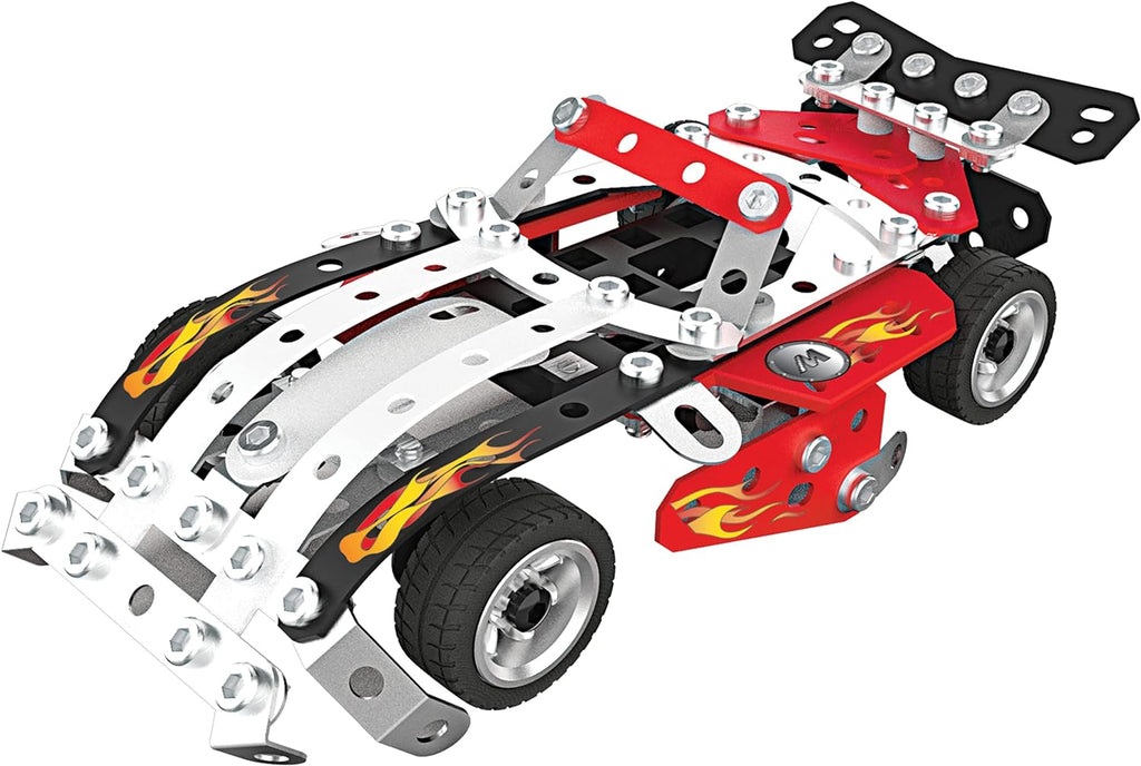 Meccano Racing Vehicle - 10 Model Set - Brain Spice
