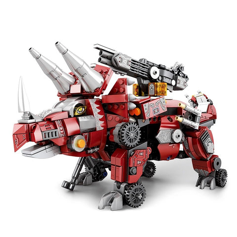 Mecha Dino Triceratops - 930pc - Brain Spice