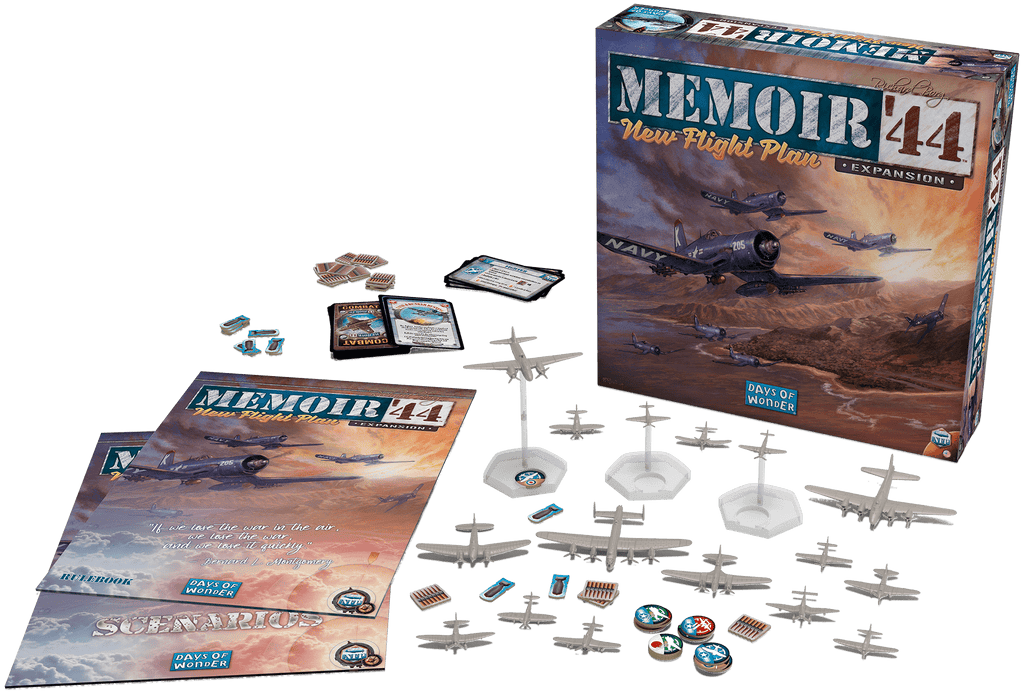 Memoir 44 - New Flight Plan Expansion - Brain Spice