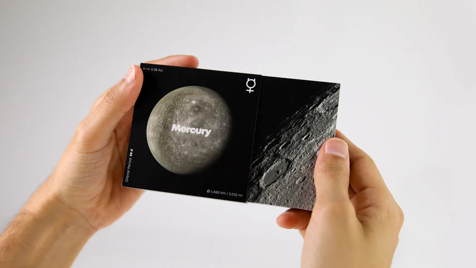 Mercury Flipbook - The Solar System Collection - Brain Spice