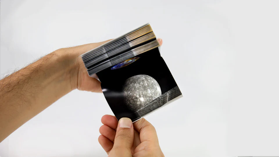 Mercury Flipbook - The Solar System Collection - Brain Spice