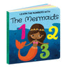 Mermaids 3D Puzzle & Book Set - 40pc - Sassi Learn Numbers - Brain Spice
