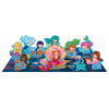Mermaids 3D Puzzle & Book Set - 40pc - Sassi Learn Numbers - Brain Spice