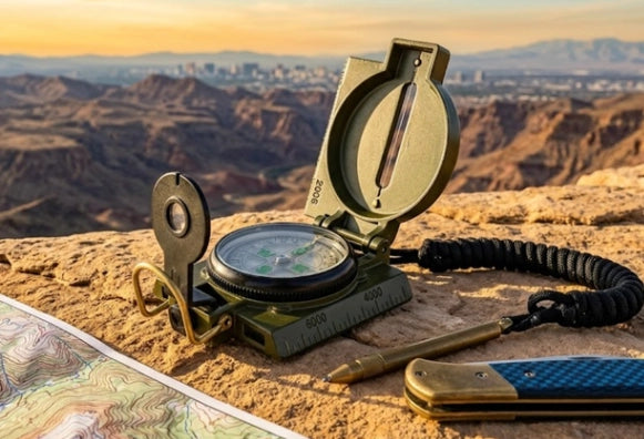 Military Style Compass - Humvee - Brain Spice