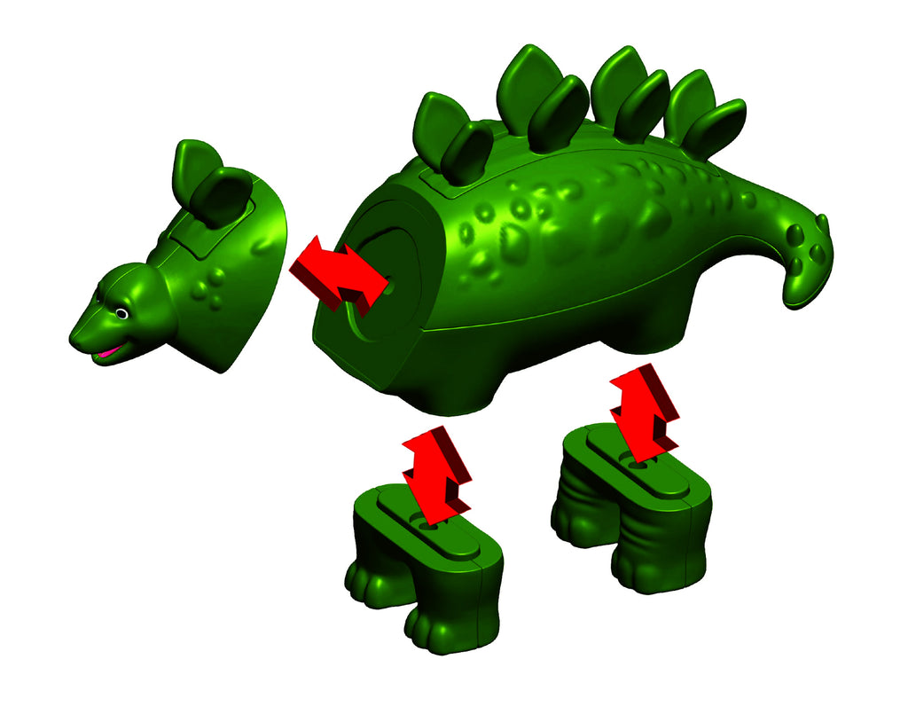 Mini Mix or Match - Dinosaurs SET 1 - Brain Spice