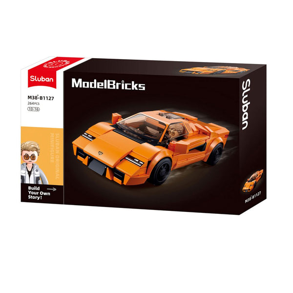 Model Bricks 2020 Sports Car - 264pc - Brain Spice