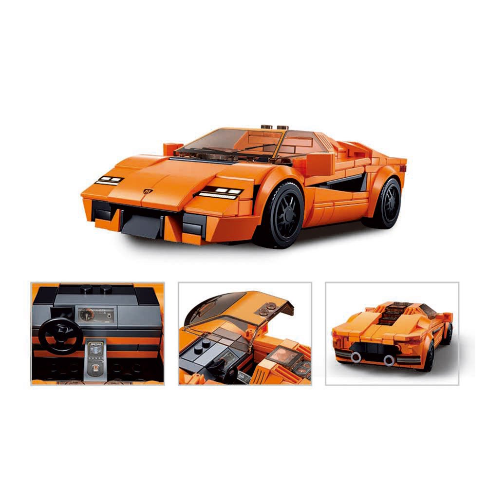 Model Bricks 2020 Sports Car - 264pc - Brain Spice