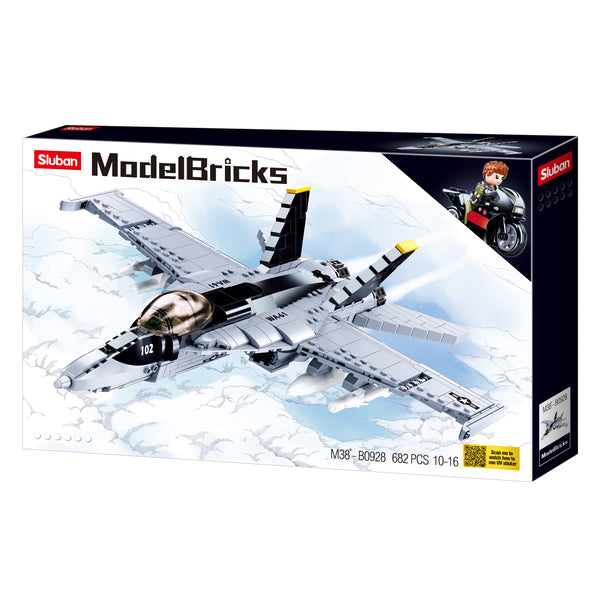 Model Bricks - Super Bumblebee - 682pc - Brain Spice