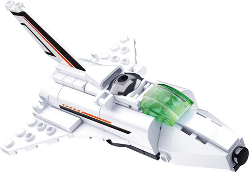 Model Bricks Space Shuttle - 62pc - Brain Spice