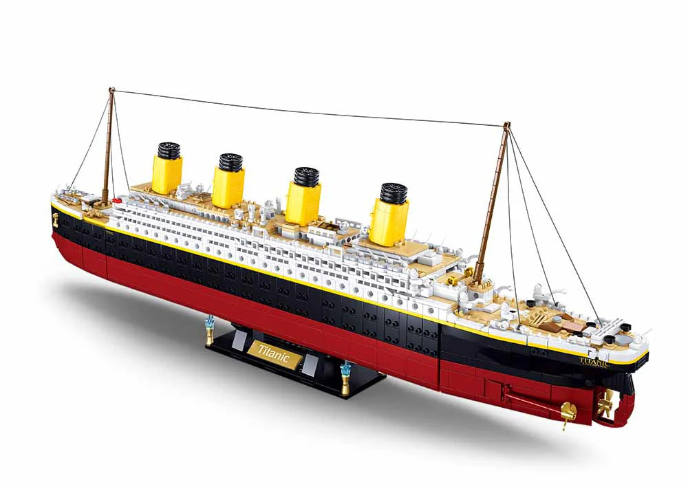 Model Bricks Titanic Big Scale 1:350 - 2401pc - Brain Spice