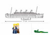 Model Bricks Titanic Big Scale 1:350 - 2401pc - Brain Spice