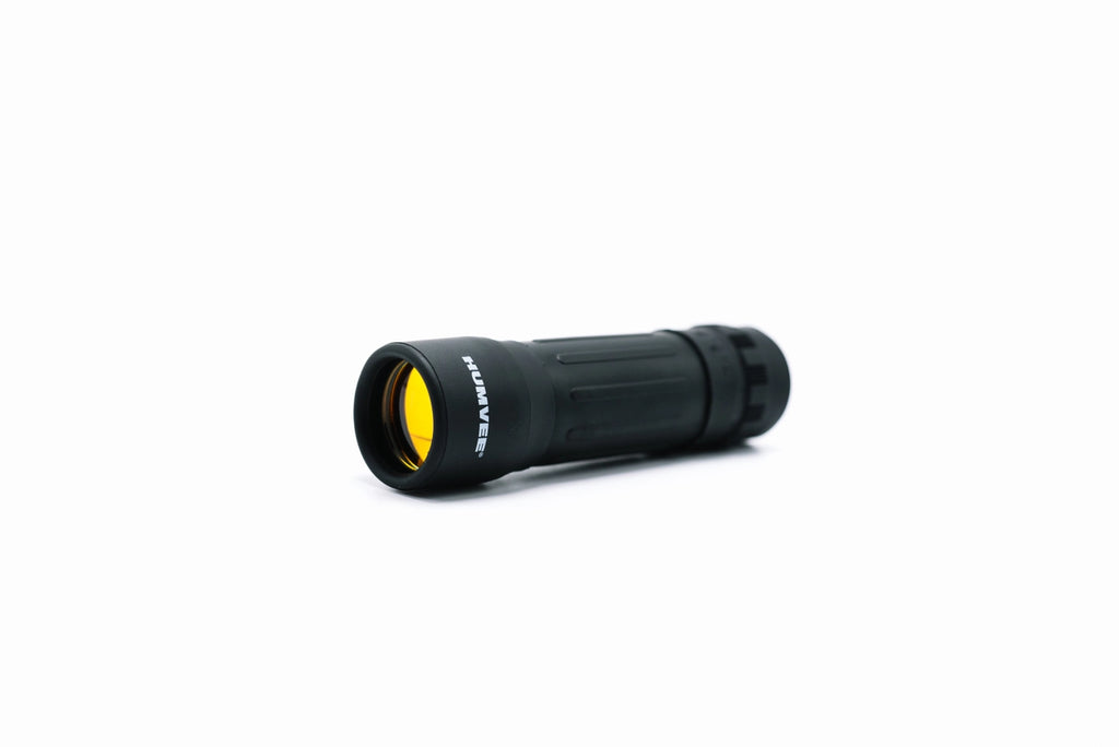 Monocular - Black Rubber Armored 10x25 - Humvee - Brain Spice