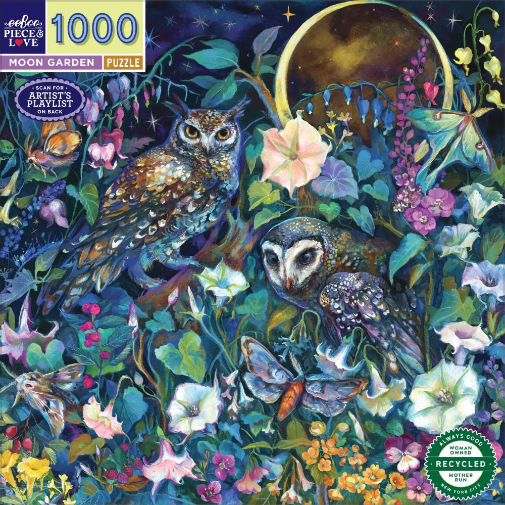 Moon Garden - Jigsaw 1000pc - Brain Spice
