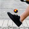 Mougee Sack Footbag - Amara Suede - 14 Panel - Sand or Pellet Filled Foot Bag - Brain Spice