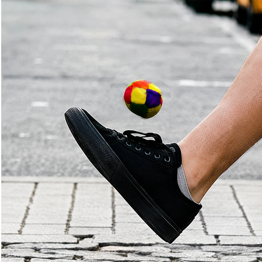 Mougee Sack Footbag - Amara Suede - 14 Panel - Sand or Pellet Filled Foot Bag - Brain Spice