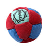 Mougee Sack Footbag - Amara Suede - 14 Panel - Sand or Pellet Filled Foot Bag - Brain Spice
