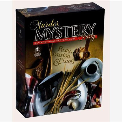 Murder Mystery Party - Pasta Passion & Pistols - Brain Spice