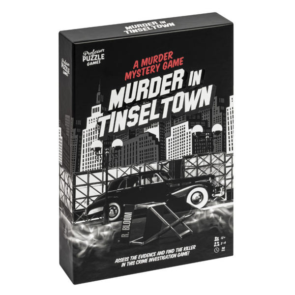 Murder in Tinseltown - A Murder Mystery Game - Brain Spice